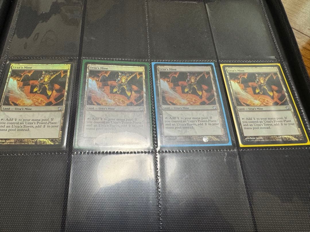 初版　foilセット　ウルザの塔　ウルザの魔力炉　ウルザの鉱山