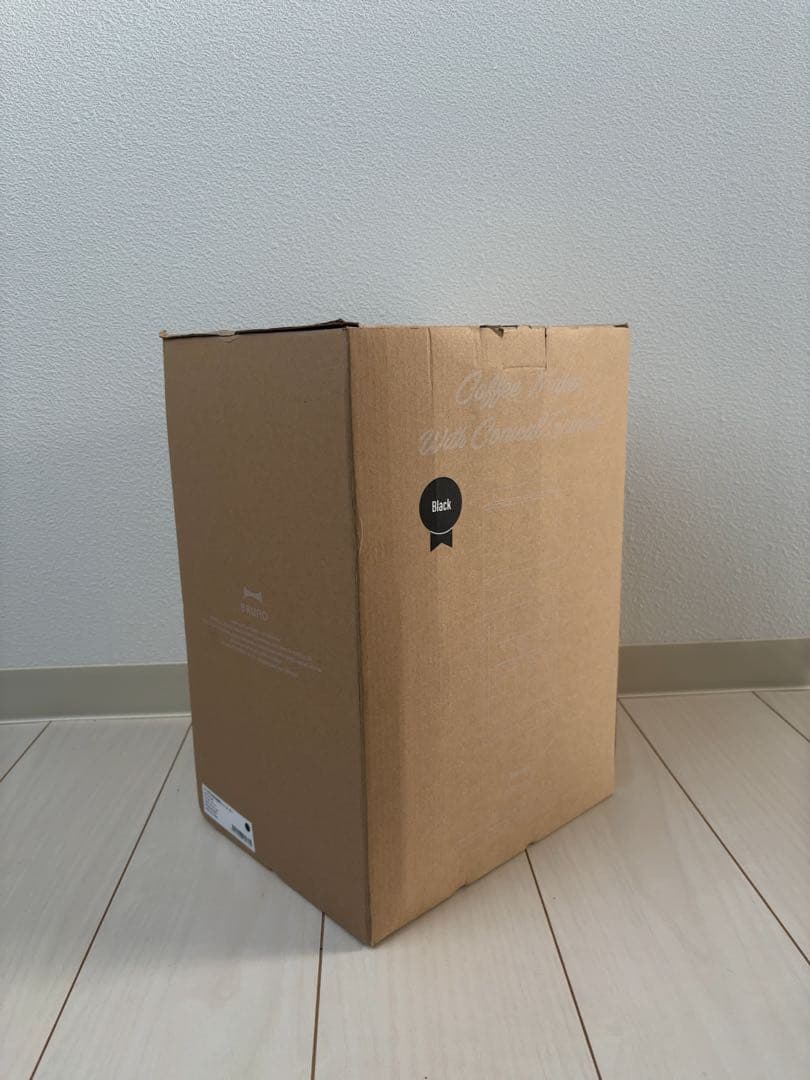 BRUNO ブルーノ コーヒーメーカー 全自動 ブラック BOE144-BK