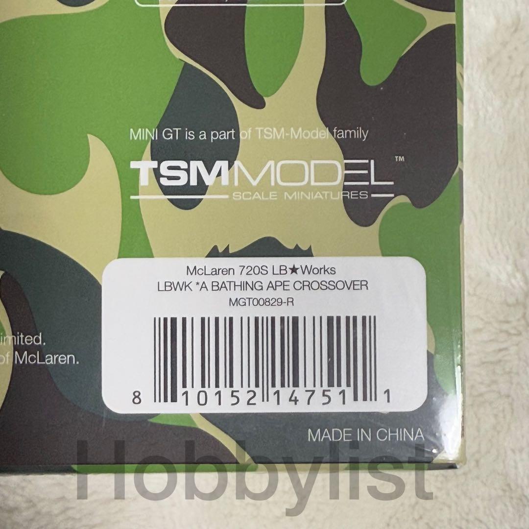 BAPE × MINIGT × LIBERTYWALK 6台セット