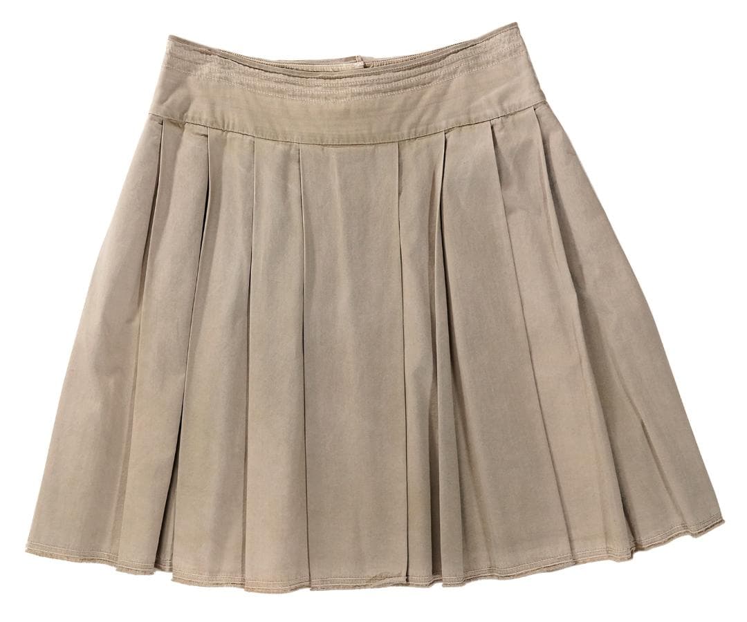 イタリア製 PRADA SPORT コットン プリーツ スカート 40サイズ