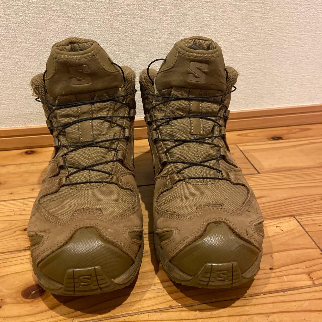 ぽ*ん様 Salomon ミリタリーブーツ ブラウン　26.5