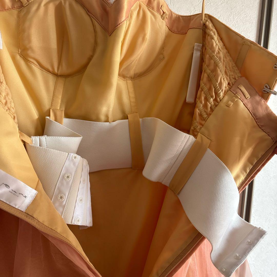 ribbondress9〜13号 約M・Lサイズ(ウエディング結婚式発表会演奏会