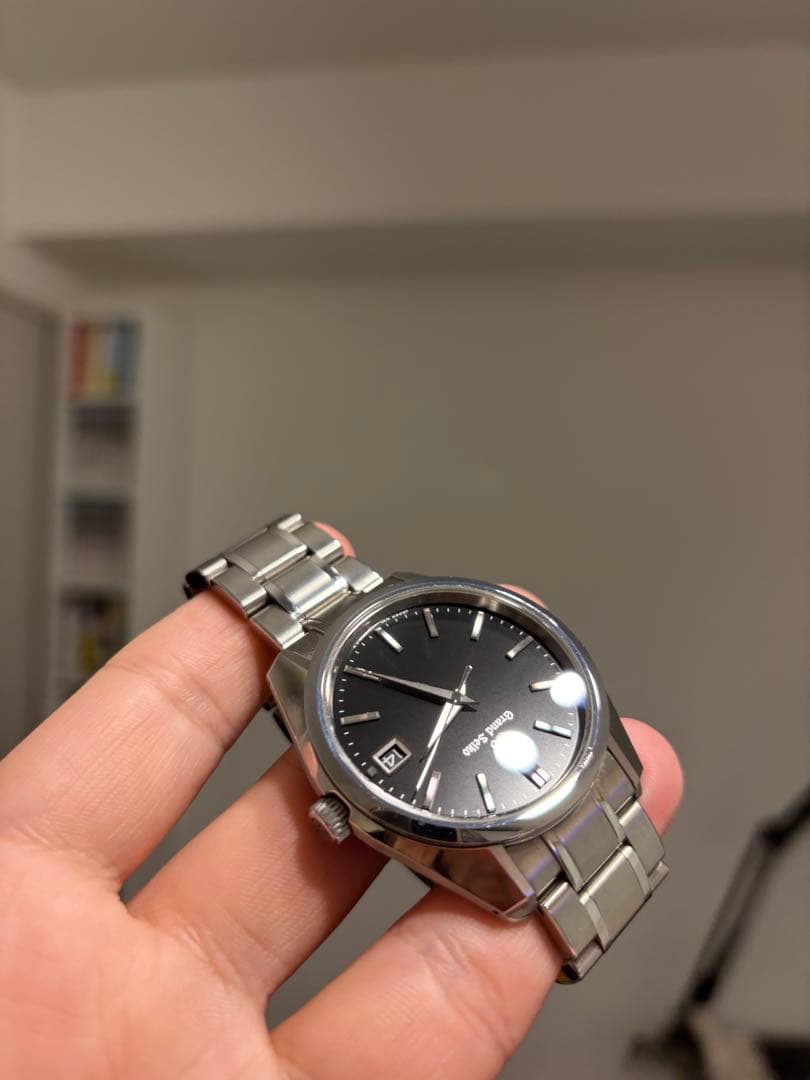 Grand Seiko ブラック 腕時計　SBGP003