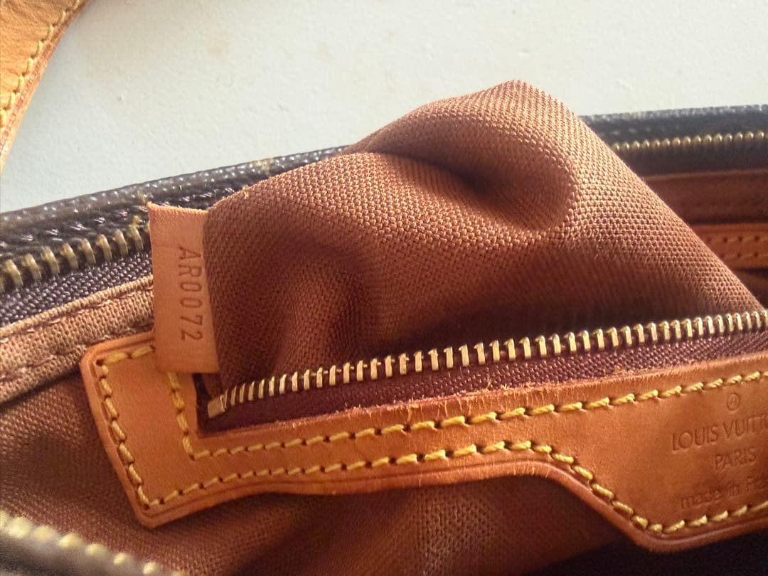 【訳あり品】ルイ・ヴィトン モノグラム トロターショルダーバッグ