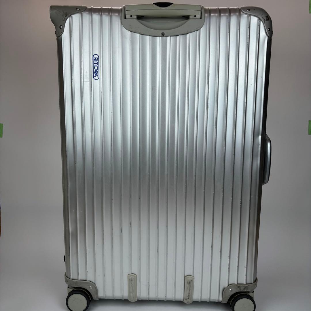 廃盤品✨リモワ トパーズ アルミ キャリー スーツケース 4輪 シルバー 98L