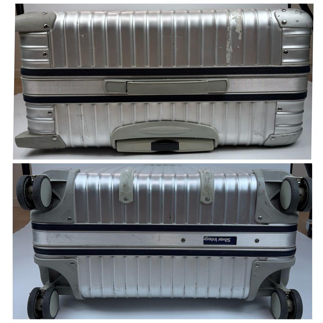 廃盤品✨リモワ トパーズ アルミ キャリー スーツケース 4輪 シルバー 98L