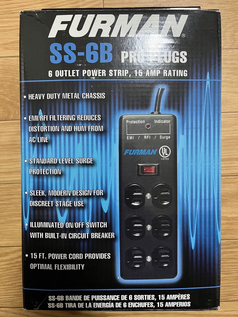 【中古美品】FURMAN ファーマン SS-6B パワーディストリビューター