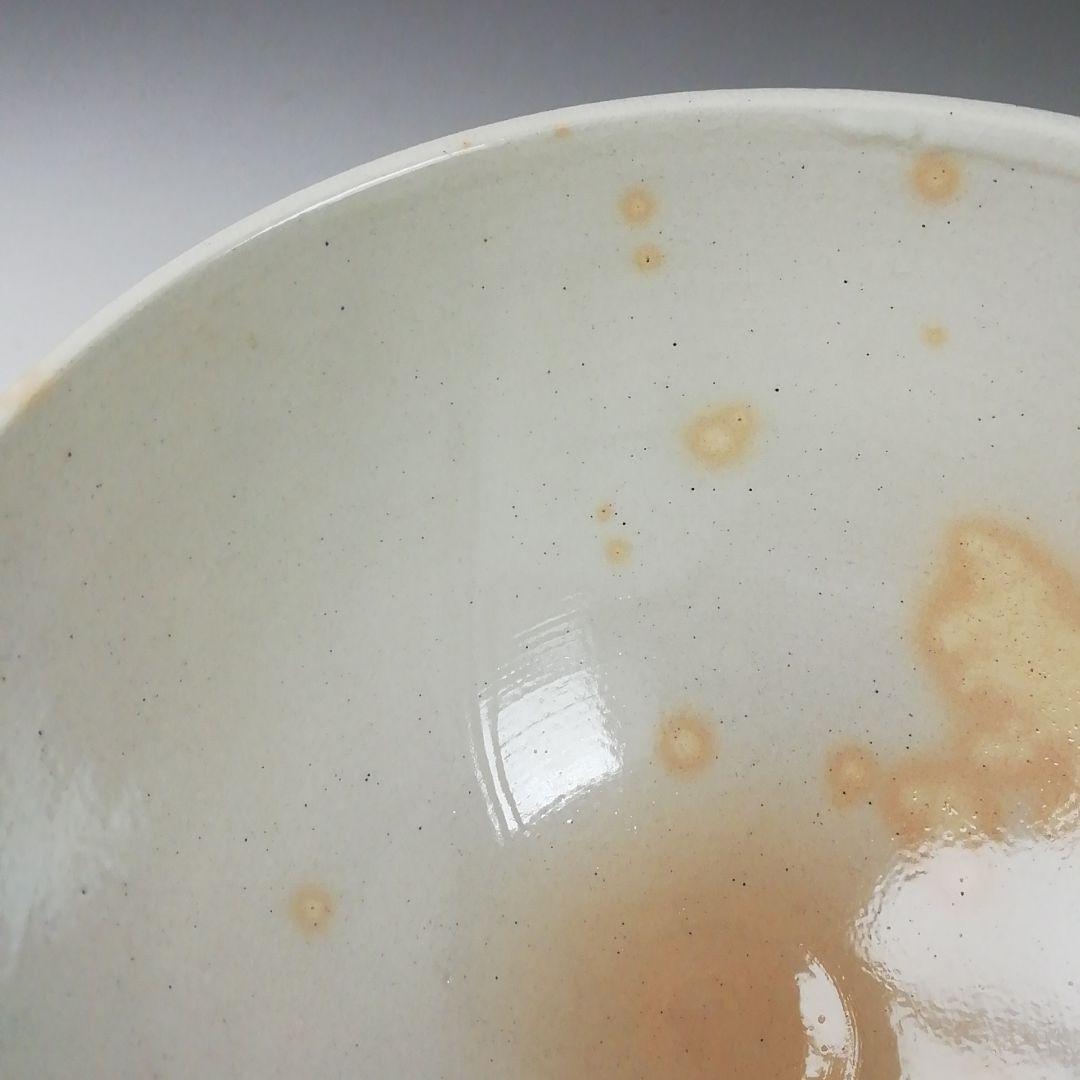 Ｔ４０５　茶碗　『御本手　鶏』『通次嵩山 造』　共箱　抹茶碗　茶道具