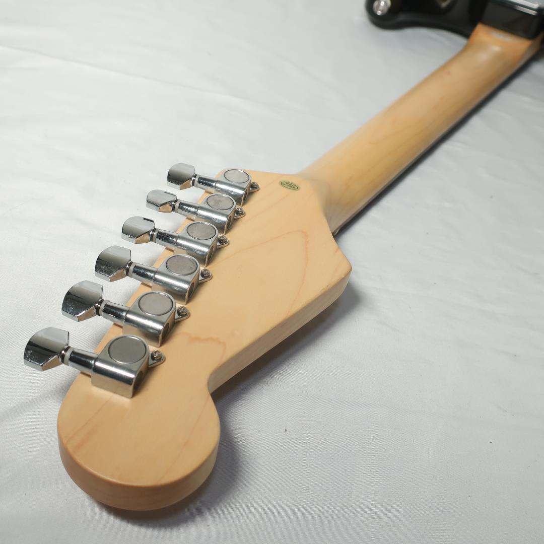 弦交換 美品 SELDER エレキギター ストラトタイプ BK