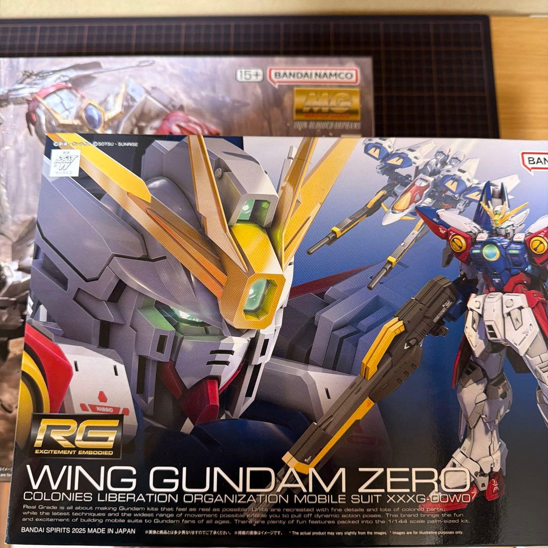 mgバルバトスルプス　rgウイングガンダムゼロ セット