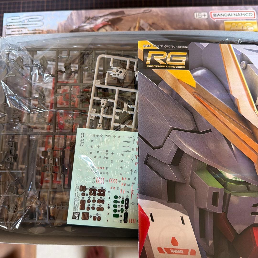 mgバルバトスルプス　rgウイングガンダムゼロ セット