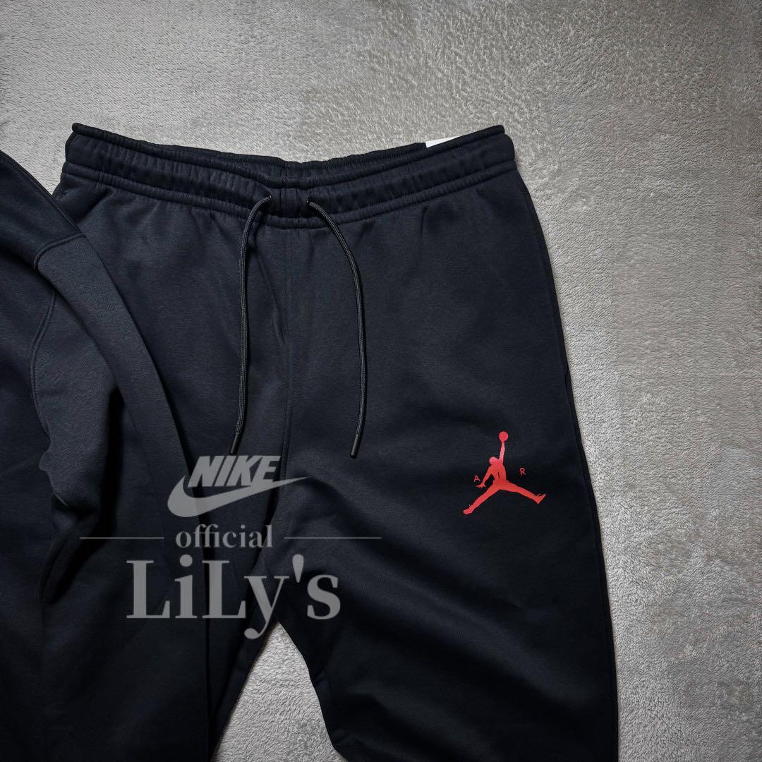 【Ｌサイズ】新品　ジョーダン上下セットアップ　ブラック　黒　NIKE　ナイキ