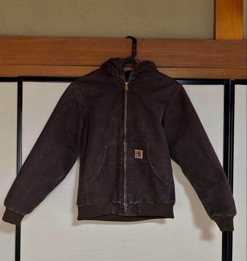 Carhartt アクティブジャケット ダークブラウン