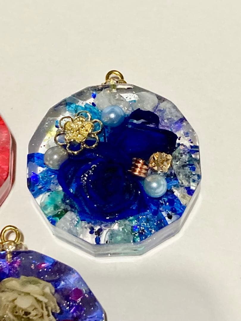 《専用》ハンドメイドネックレス　オルゴナイト　5点