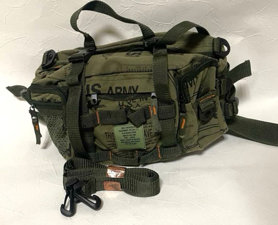 ✨希少非売品✨　軍個人装備支給品　USアーミー　ミリタリー　３WAYバッグ