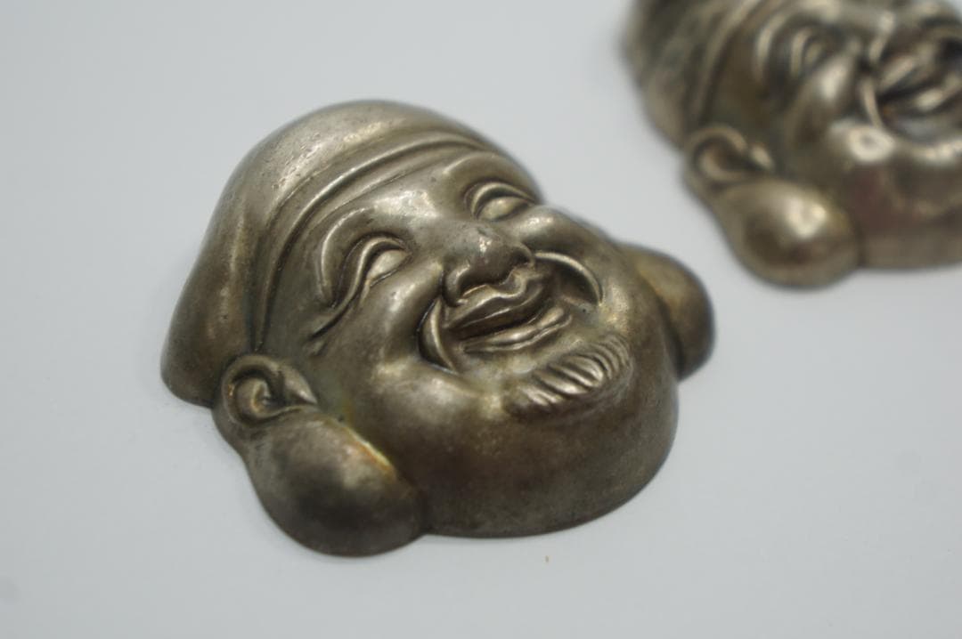 約 180g 純銀 生駒製 恵比寿 大黒 縁起物