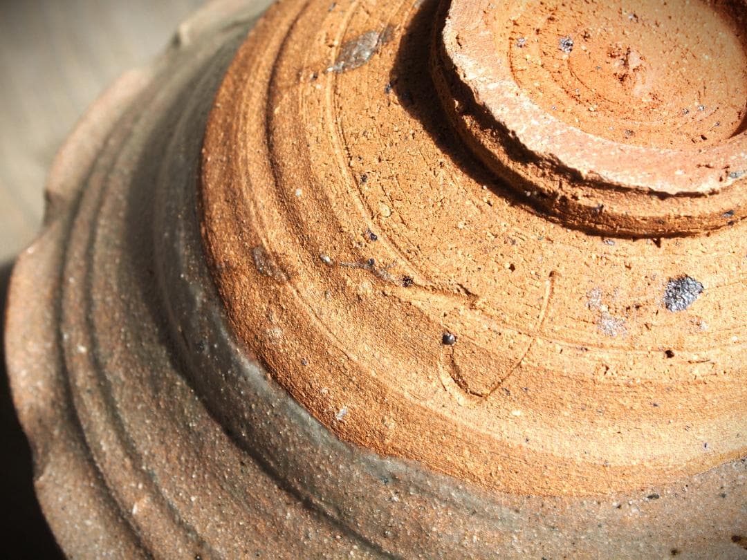 希少作★吉田明★輪花鉢★唐津系