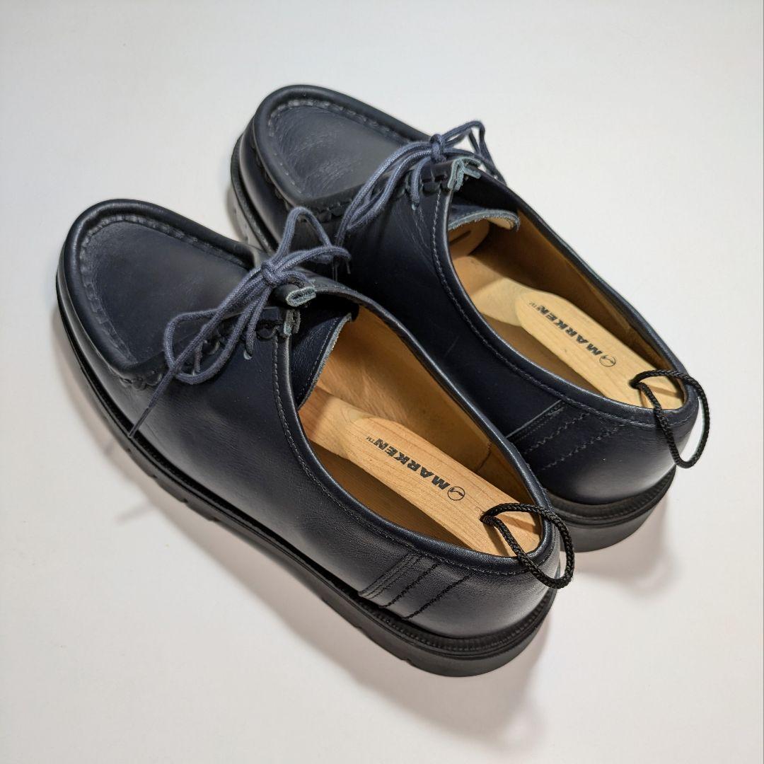 KLEMANクレマン41パドレ26㎝チロリアンシューズ ネイビー