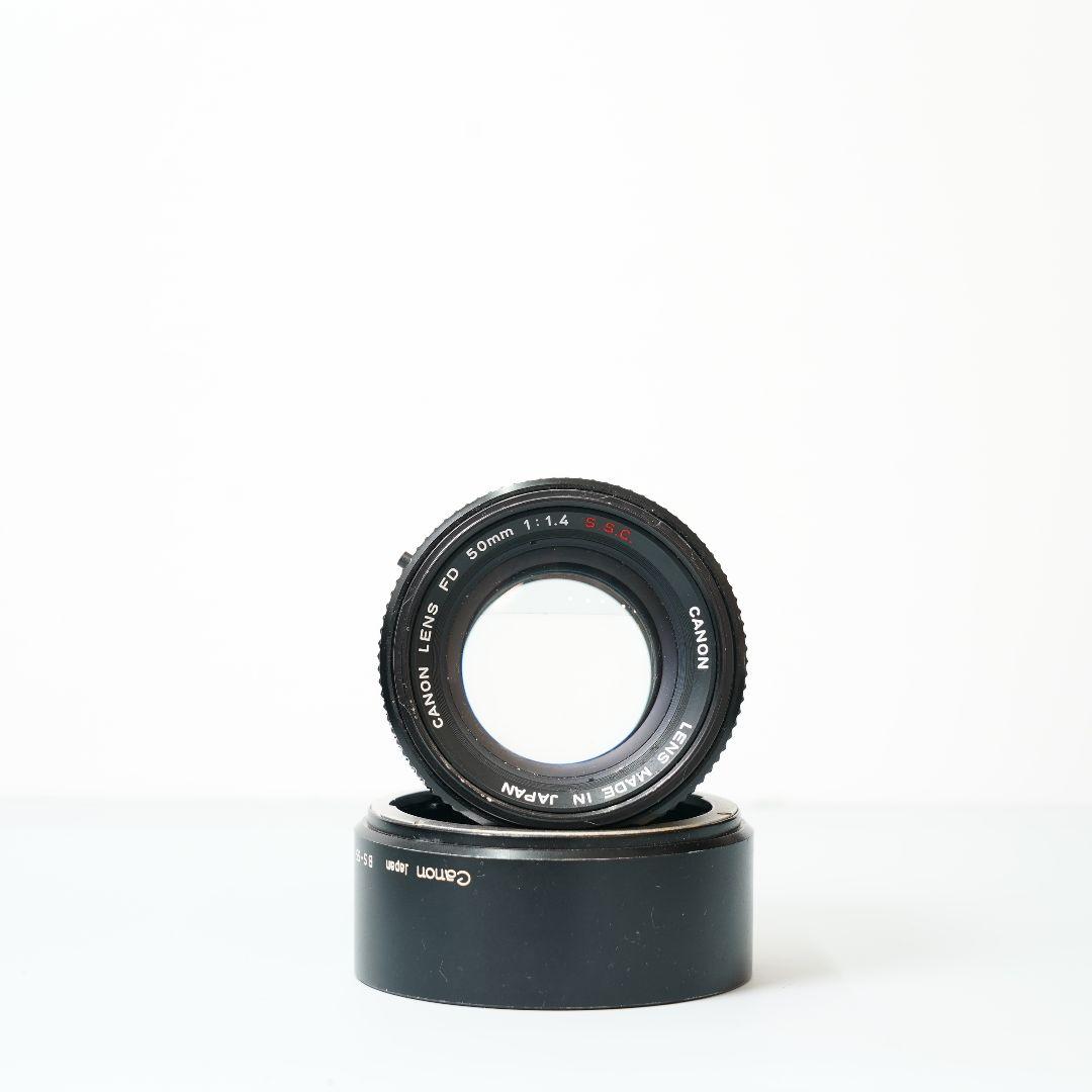 【美品】キヤノン A-1 モータードライブ FD 50mm F1.4 S.S.C