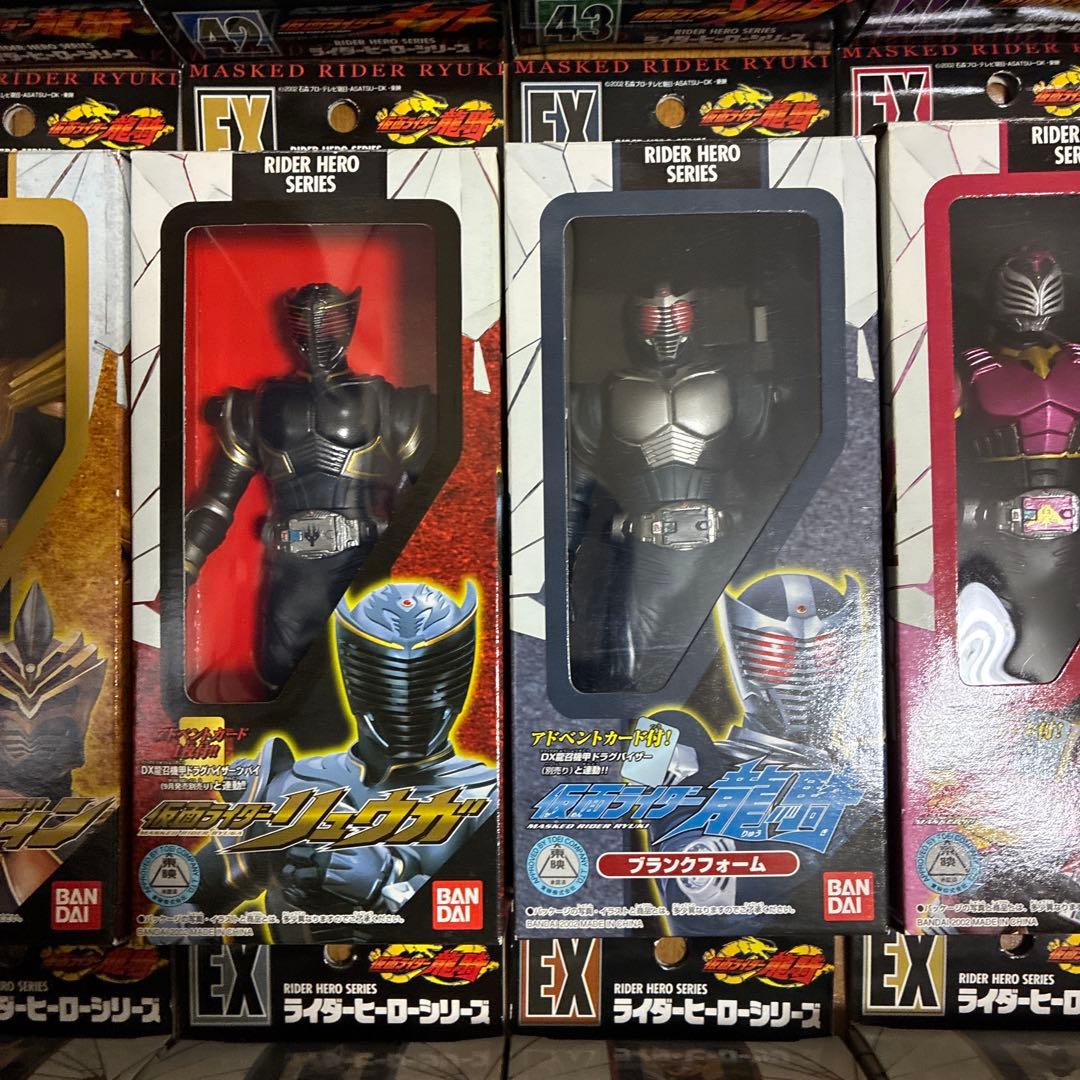 未使用24体セットライダーヒーローシリーズ仮面ライダー龍騎