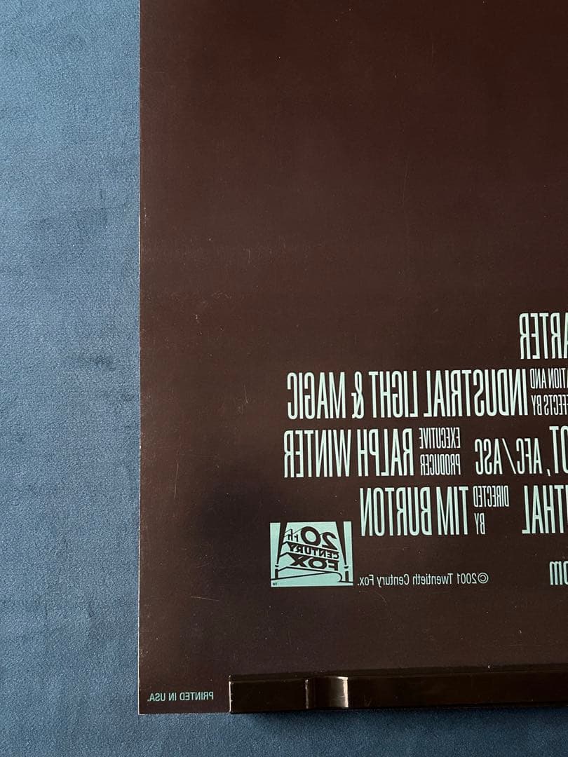 猿の惑星　USオリジナル映画ポスター