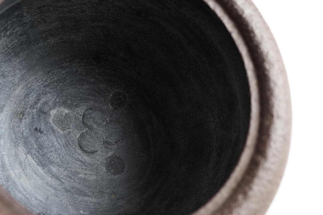 人間国宝 高橋敬典 広口政所釜 共箱 釜 茶道具 桐紋