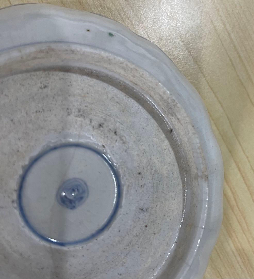 色絵 古伊万里 金彩 陶器 有田焼 時代物 アンティーク メイン鉢 金襴手