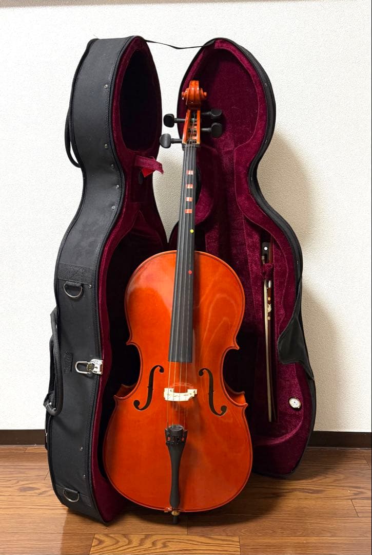 チェロ 1/2 -3/4 サイズ 子供 スズキ指導曲集付