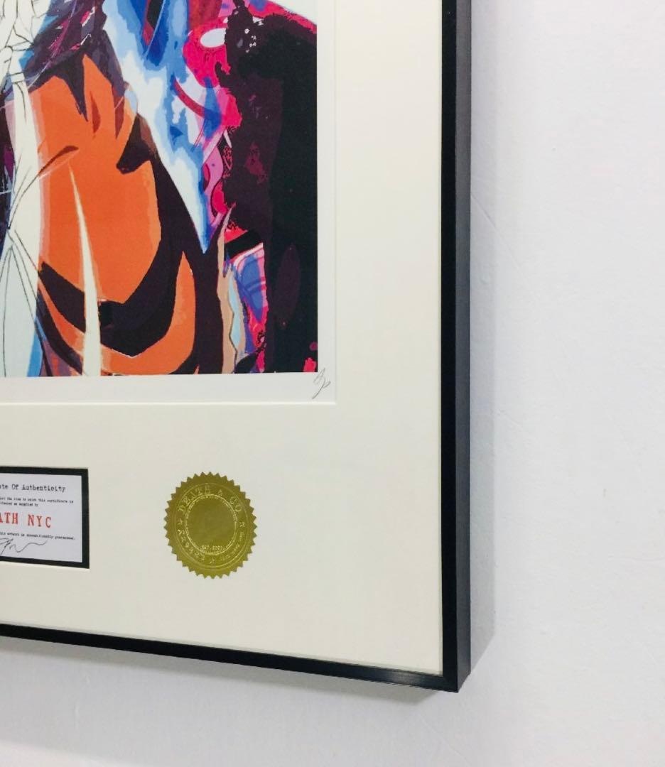 額込 世界限定100枚DEATH NYC アートポスター 現代アート 113