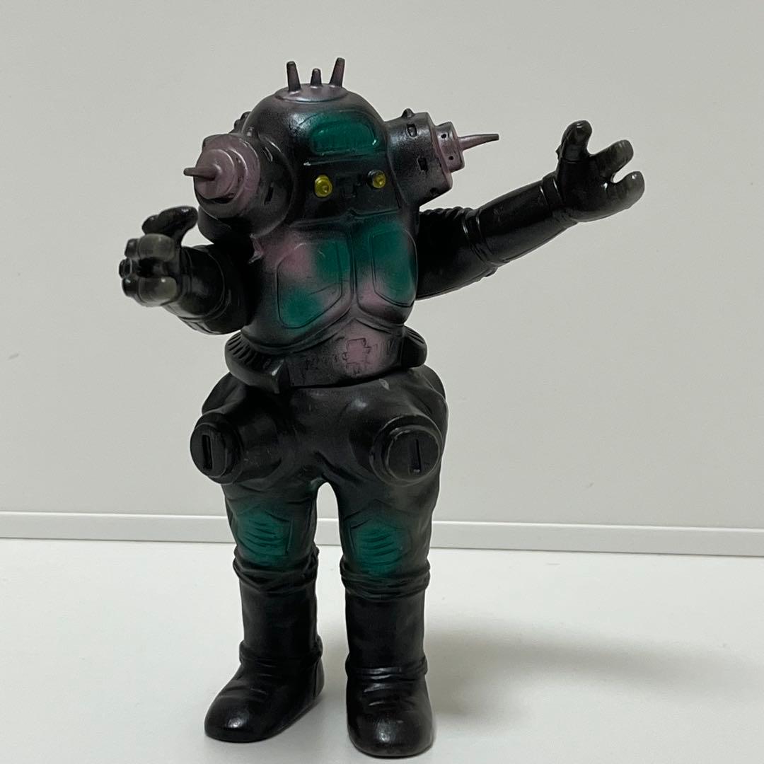 ポピー　キングザウルスシリーズ　ソフビ　キングジョー　当時物　アンテナ破損なし