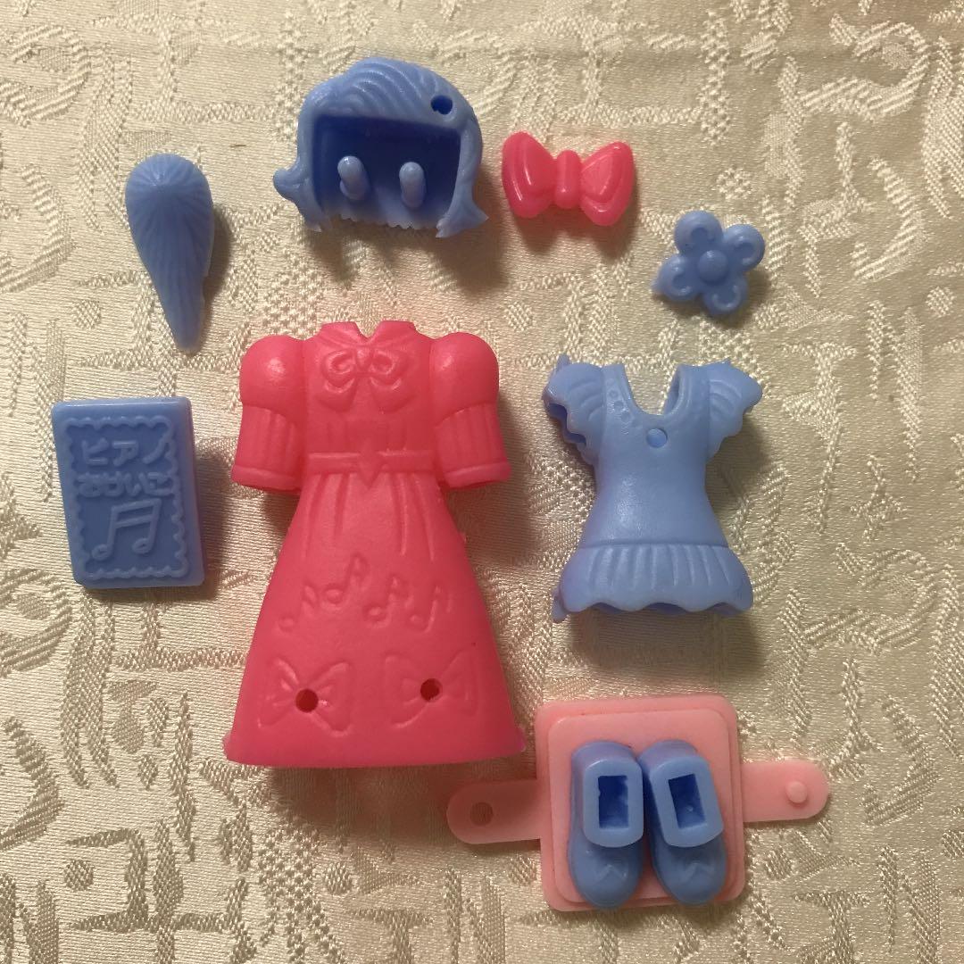 グリコおまけ　昭和　レトロ パピーちゃん(ピアノのお稽古バレエ)