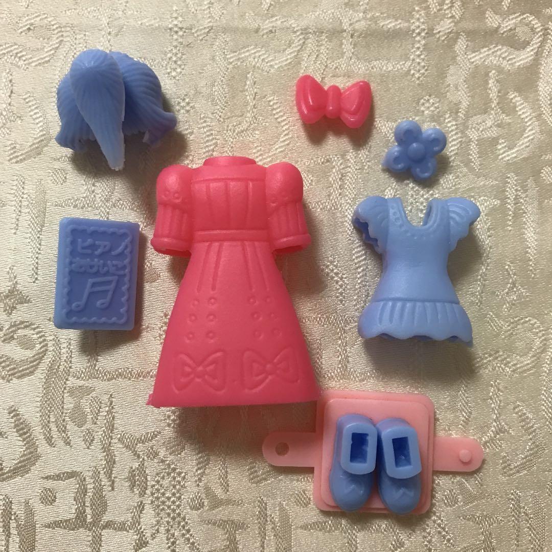 グリコおまけ　昭和　レトロ パピーちゃん(ピアノのお稽古バレエ)