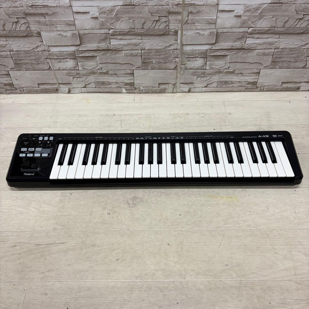 Roland ローランド 49鍵盤 USB MIDIキーボード A-49 ⑧