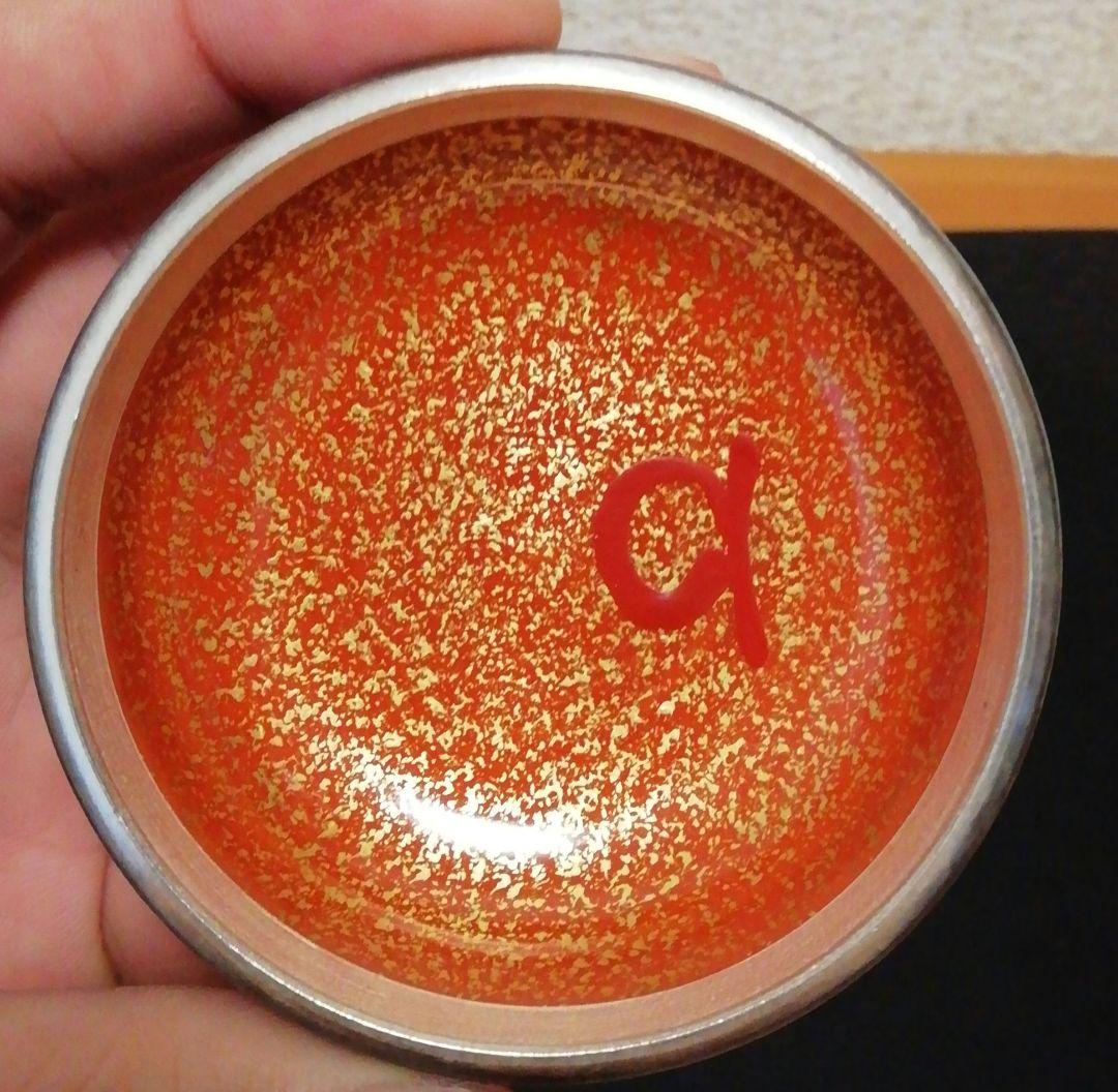 叶松谷作　染付　祥端　蜜柑形　香合　共箱　共布　略歴付　茶道具