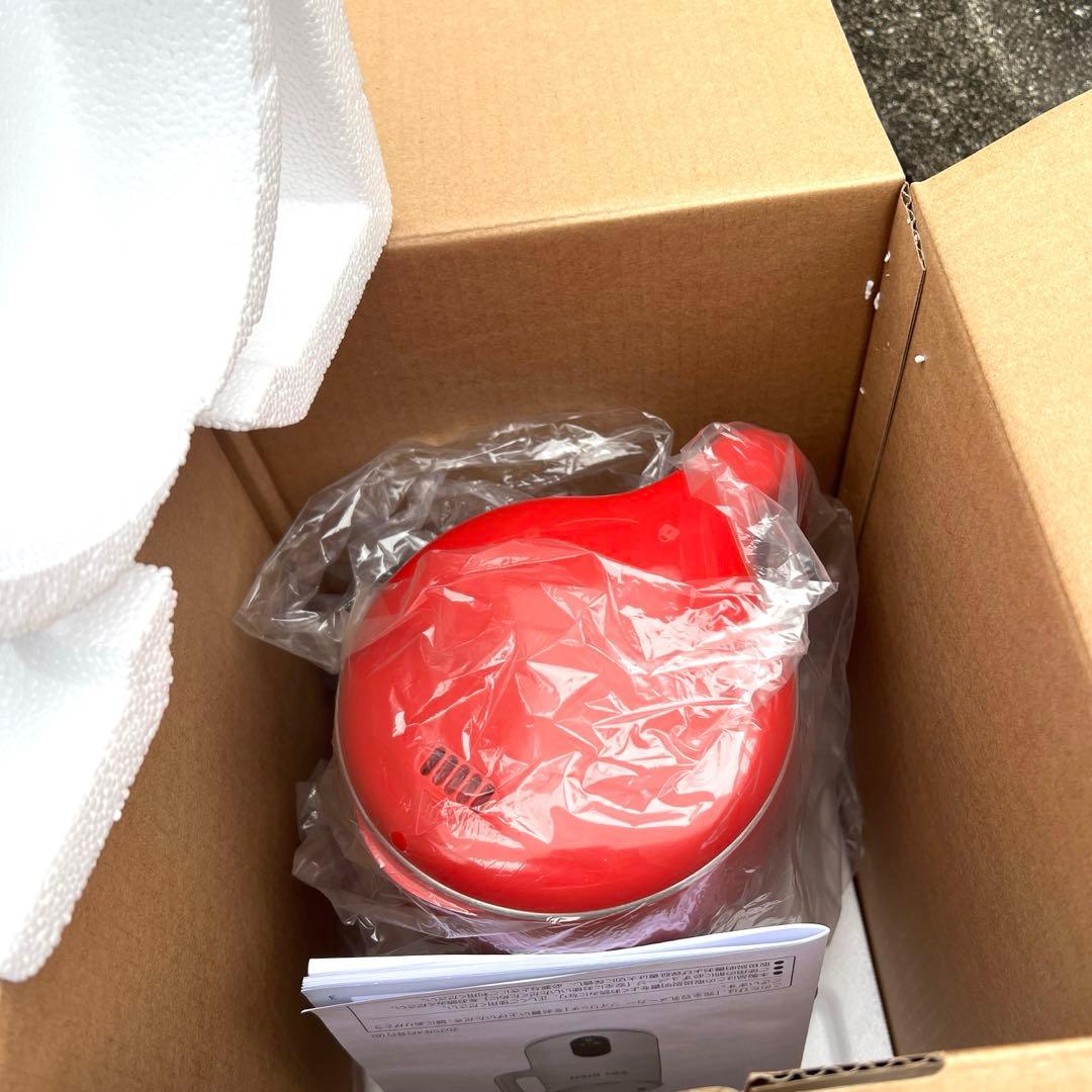 ソイリッチ SOY RICH 完全豆乳メーカー レッド レシピブック付き