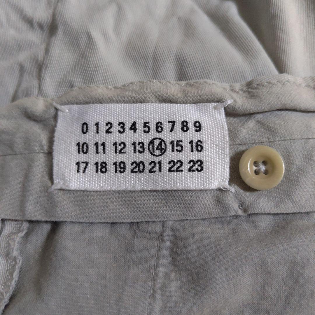 マルタンマルジェラ 07ss 本人期 ここのえタグ コットンパンツ 44サイズ