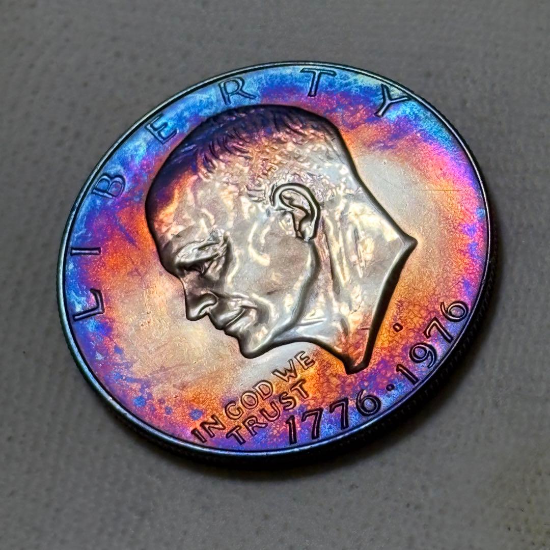 アメリカ バイセンテニアル　プルーフ銀貨2枚