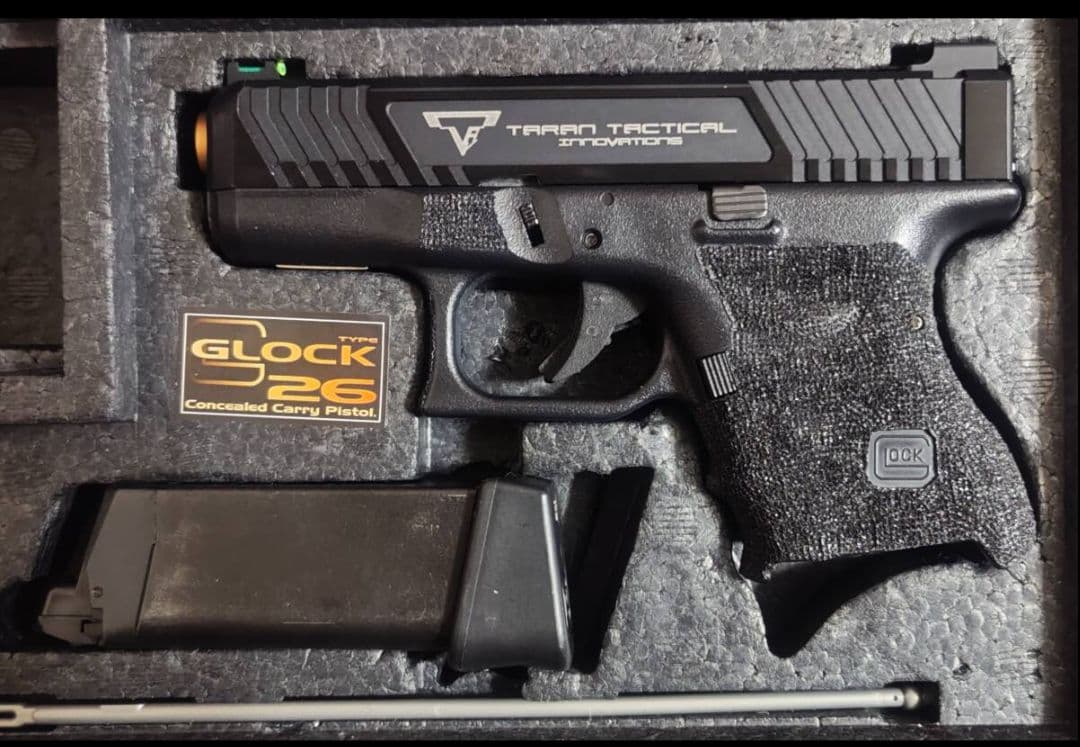 激安 東京マルイ グロック26 カスタム TTI