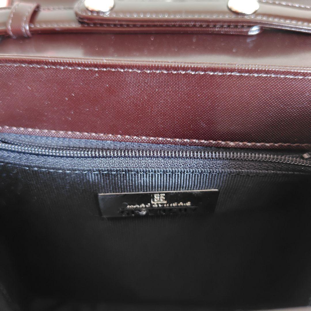 GIVENCHYレザーハンドバッグ(ダークブラウン)