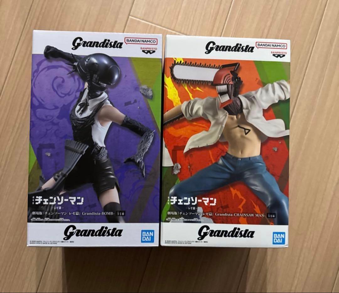 チェンソーマン レゼ篇 Grandistaチェンソーマン& BOMBフィギュア