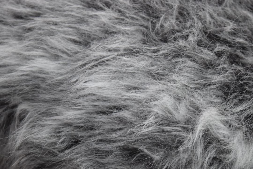 展示品 旭川家具 匠工芸 アニマルスツール ウルフグレーミックス Sサイズ