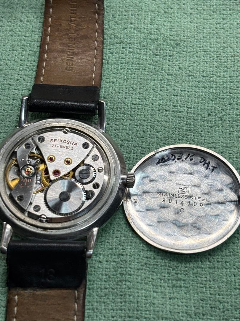 セイコー クロノス21石手巻き腕時計 2020年OH済み