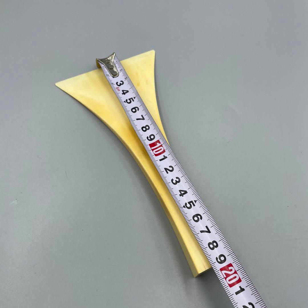 239ヴィンテージ 天然素材　三味線バチ　重さ約118g