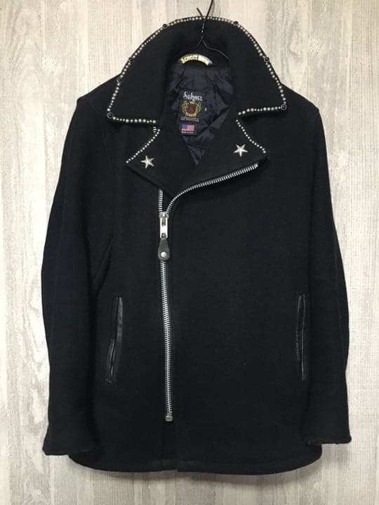 Schott ショット ワンスター スタッズ メルトン ライダース