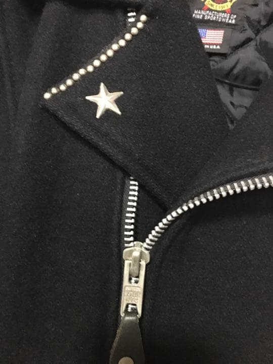 Schott ショット ワンスター スタッズ メルトン ライダース