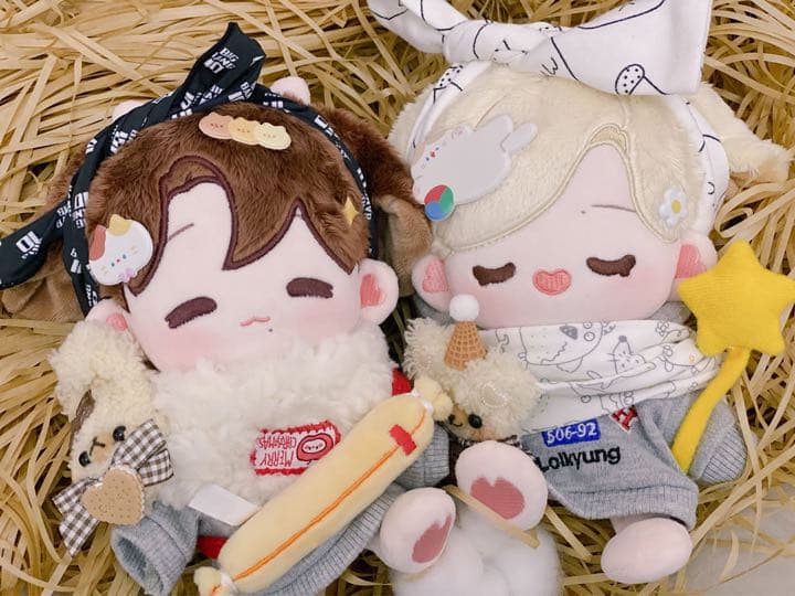 C9 博君一肖 bjyx 肖战 肖戦 王一博 ぬいぐるみ 20cm