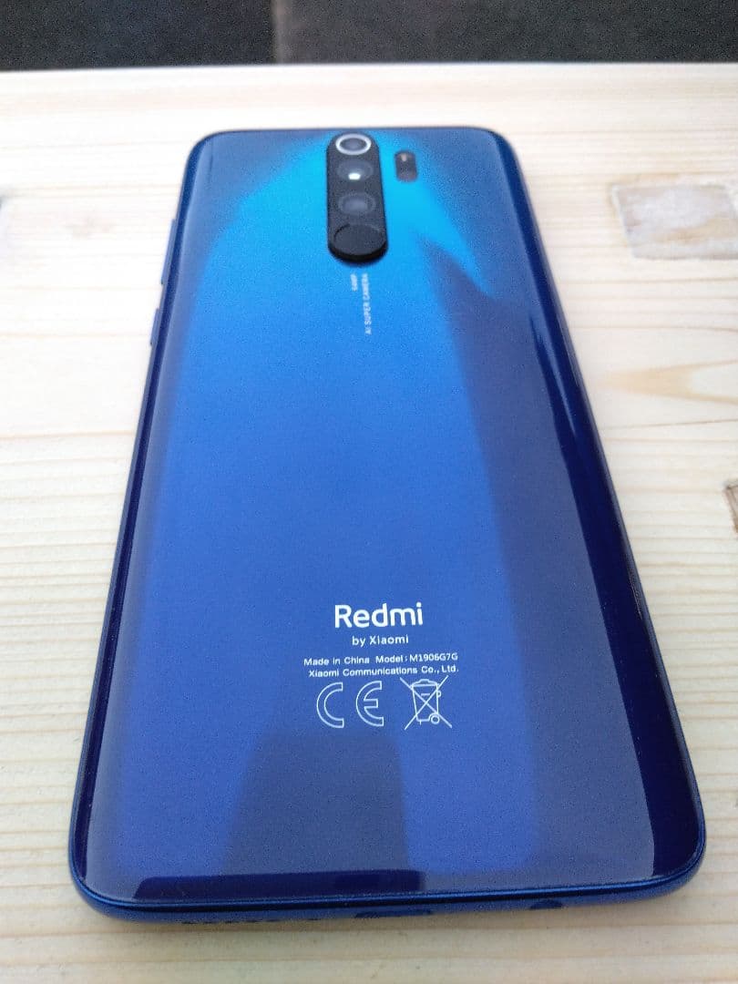 Xiaomi Redmi Note 8 pro 青 本体