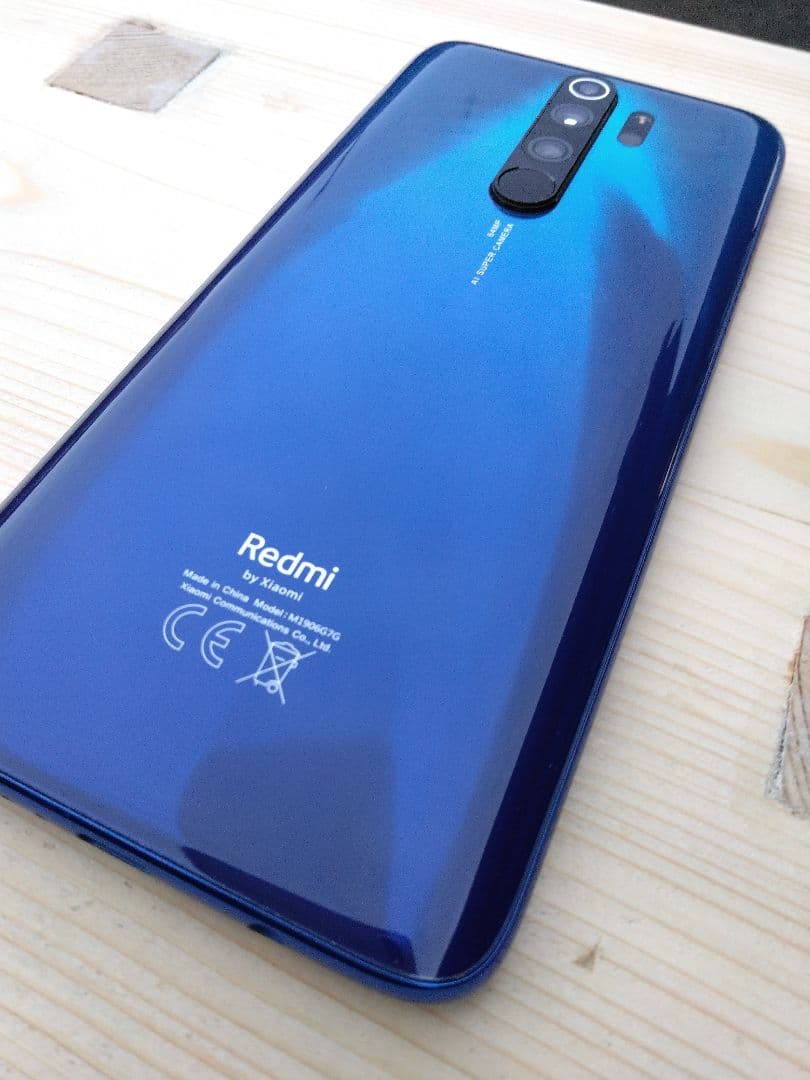 Xiaomi Redmi Note 8 pro 青 本体