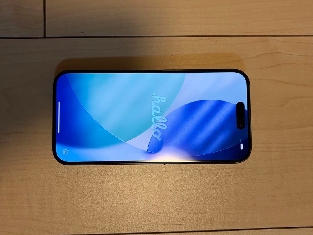 【土日限定特別価格】iPhone 15pro 128GB ブラックチタニウム