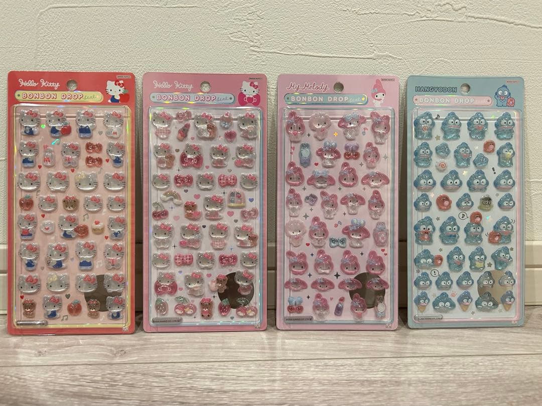 ボンボンドロップシール 正規品　サンリオ第一弾　通常サイズ（大）